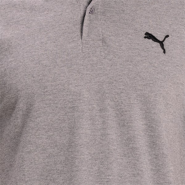 Essentials  Pique Polo, Medium Gray Heather-_Cat, extralarge-IND