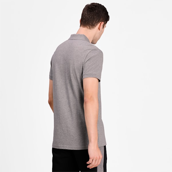 Essentials  Pique Polo, Medium Gray Heather-_Cat, extralarge-IND