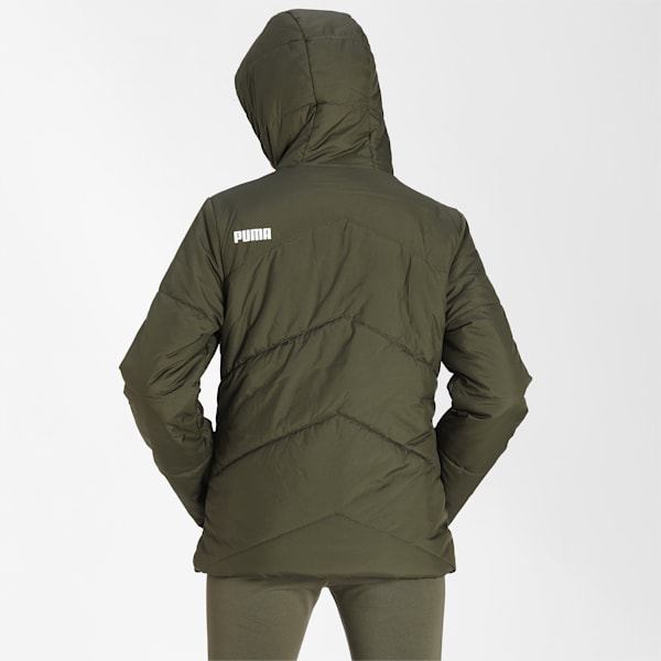 Women's Regular Fit Padded Jacket, Grape Leaf, extralarge-IND