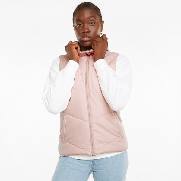Essential Padded Women's Regular Fit Vest, Lotus, extralarge-IND