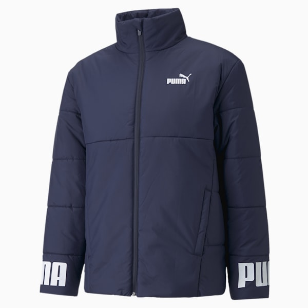 Essential+ Padded Men's Jacket, Peacoat, extralarge-IND