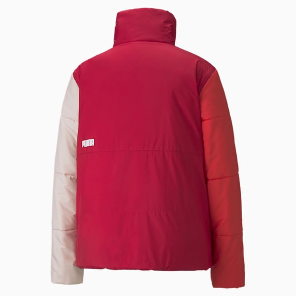 Women's Padded Jacket, Persian Red, extralarge-IND