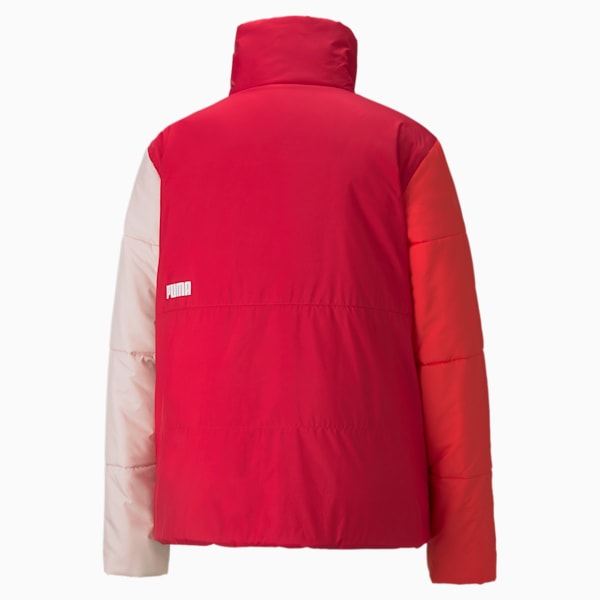 Essentials+ Padded Women's Jacket, Persian Red