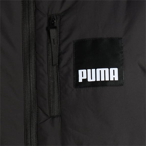 Sherpa Hybrid Regular Fit Padded Men's Regular Fit Jacket, Puma Black, extralarge-IND