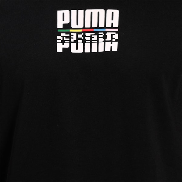 PUMA International Men's  T-shirt, Puma Black