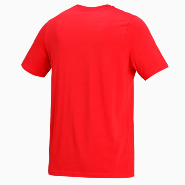 Reflective Men's Regular Fit T-shirt, High Risk Red, extralarge-IND