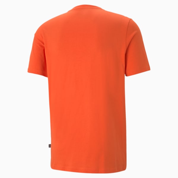 Summer Vibe Men's Regular Fit T-shirt, Tigerlily, extralarge-IND