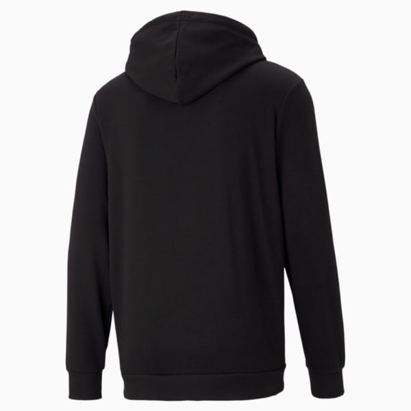 Graphic Men's Hoodie, Puma Black, extralarge