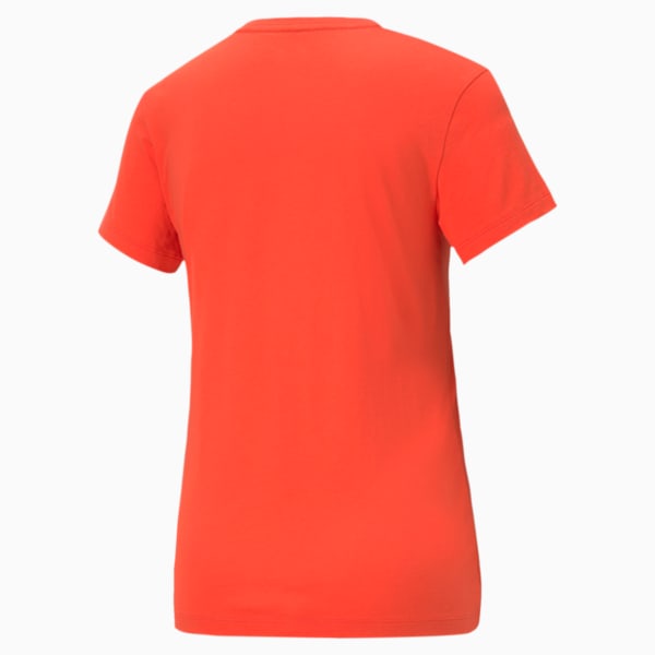 Essentials+ Embroidered Women's T-shirt, Poppy Red, extralarge-IND