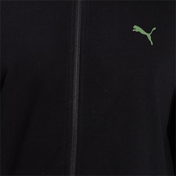 Camo Box Graphic Full-Zip Men's Sweatshirt, Puma Black, extralarge-IND