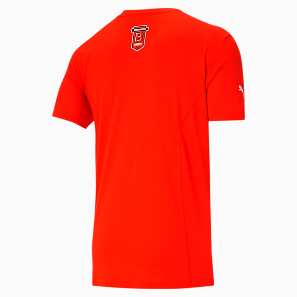 TBT Men's Team Tee, Transparent-Tangerine Tango - 17-1463 TCX, extralarge