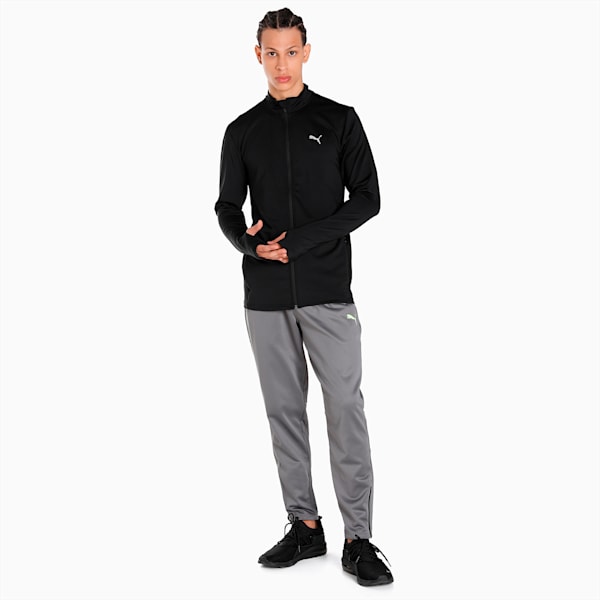 Active Full-Zip Slim Fit Jacket, Puma Black, extralarge-IND