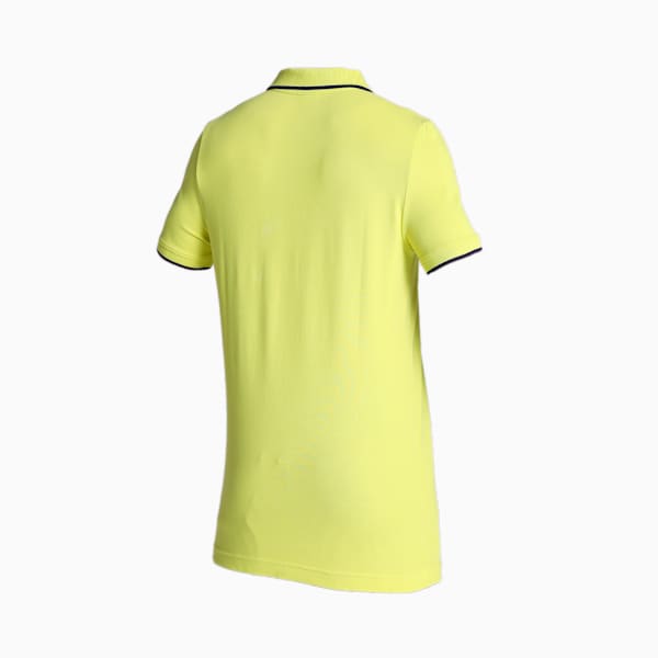 Collar Tipping Heather Slim Fit Men's Polo, Olive Oil