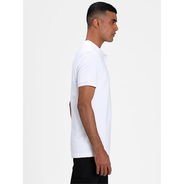 Ottoman Men's Polo, Puma White