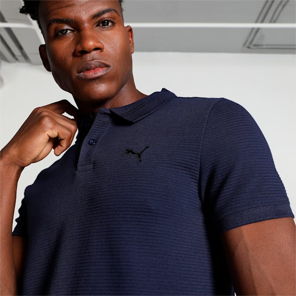 Ottoman Men's Slim Fit Polo, PUMA Navy, extralarge-IND