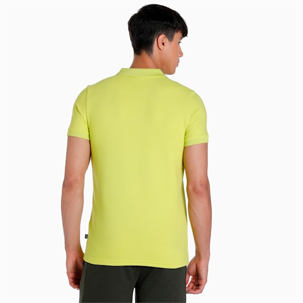 Ottoman Men's Slim Fit Polo, Olive Oil, extralarge-IND