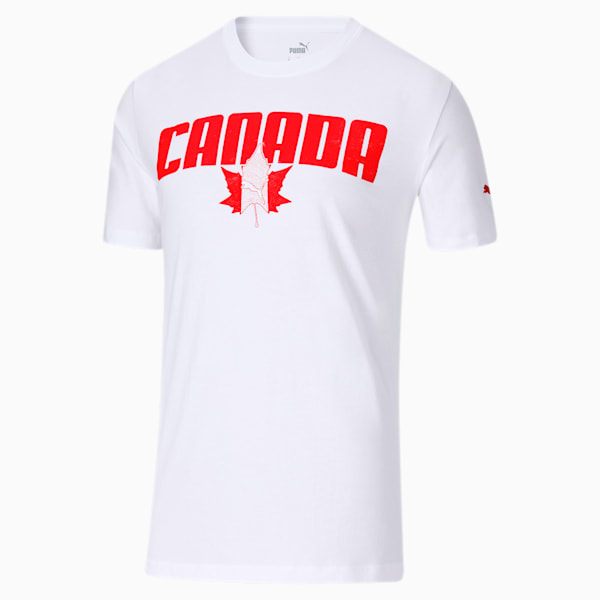 Canada Day Men's Tee, Puma White, extralarge