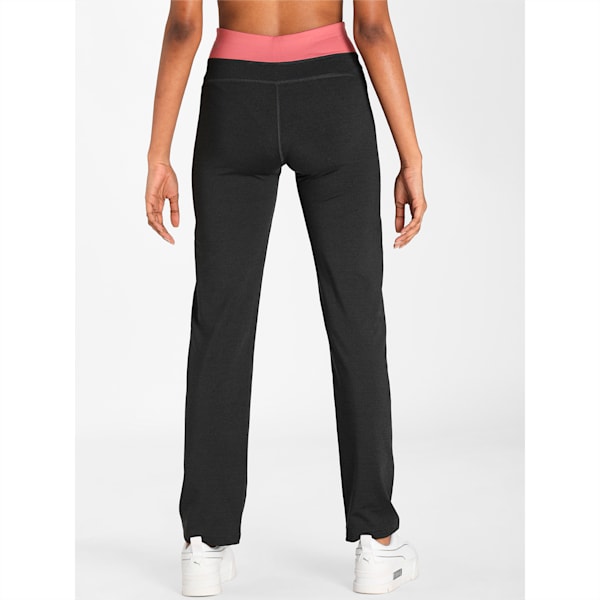 PUMA Straight Leg Women's Pants, Dark Gray Heather, extralarge-IND