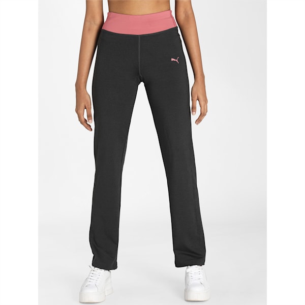 Women's Straight Leg Pants, Dark Gray Heather, extralarge-IND