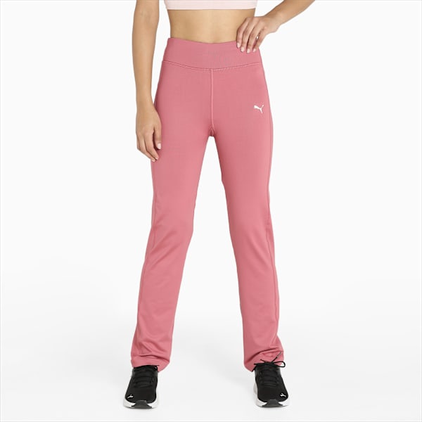 Women's Straight Leg Pants, Mauvewood, extralarge-IND