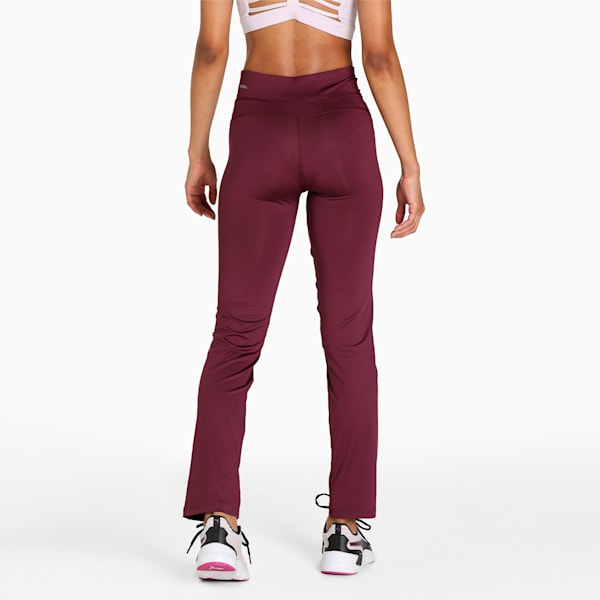 Women's Straight Leg Pants, Grape Wine, extralarge-IND