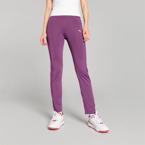 Women's Straight Leg Pants, Crushed Berry, extralarge-IND