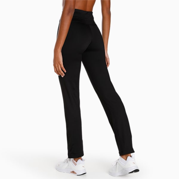 Women's Straight Leg Pants, PUMA Black, extralarge-IND