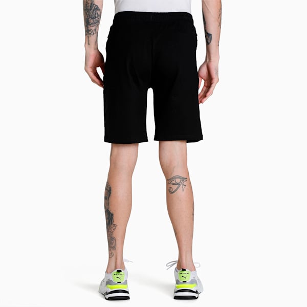 Zippered Jersey Men's Regular Fit Shorts, PUMA Black, extralarge-IND
