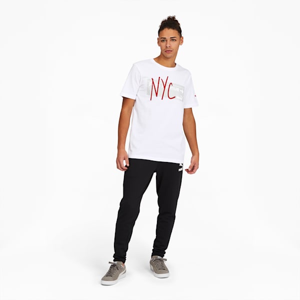 NYC Fifth Ave Men's Tee, Puma White, extralarge