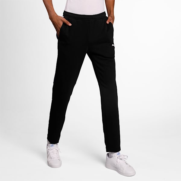 PUMA x one8 Men's Slim Fit Sweat Pants, Puma Black, extralarge-IND