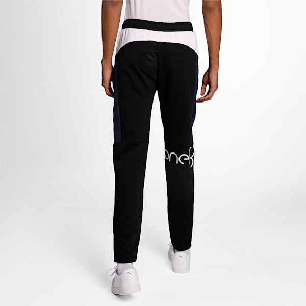 PUMA x one8 Men's Slim Fit Sweat Pants, Puma Black, extralarge-IND