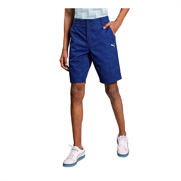 One8 Virat Kohli Men's Chino Shorts, Elektro Blue, extralarge-IND