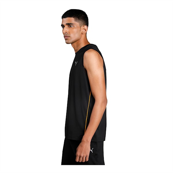 PUMA x one8 Men's Sleeveless T- Shirt, Puma Black, extralarge-IND