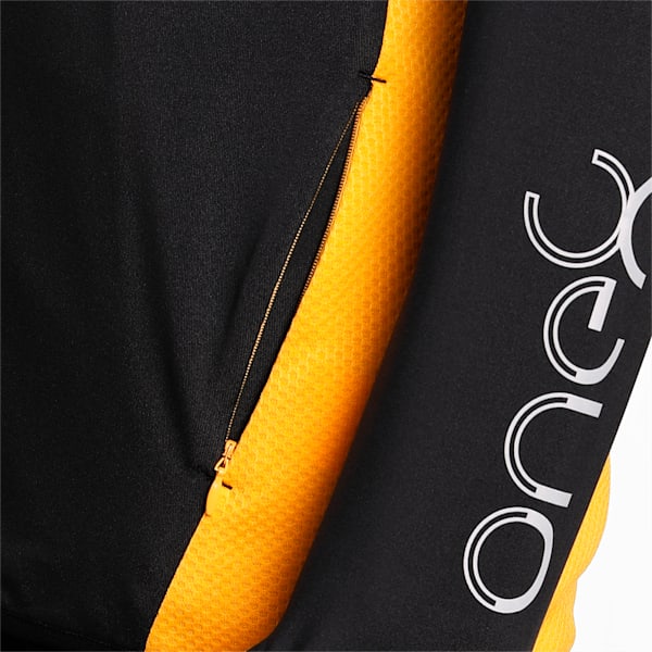 PUMA x one8 Men's Full Zip Jacket, Zinnia, extralarge-IND