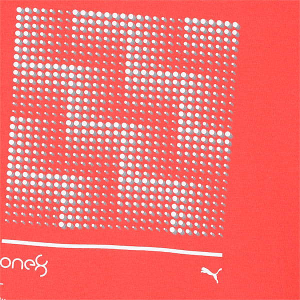 PUMA x one8 Boy's T- Shirt, Hot Coral, extralarge-IND