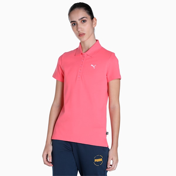 PUMA Women's Regular Fit Polo, Loveable, extralarge-IND