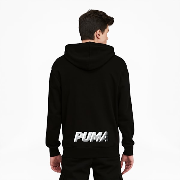 Puma modern sport fz logo hoody discount