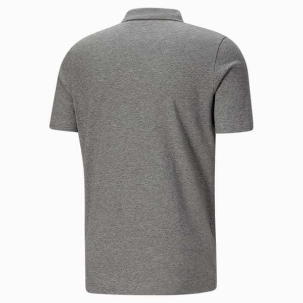 Essentials Men's Jersey Polo, Medium Gray Heather, extralarge