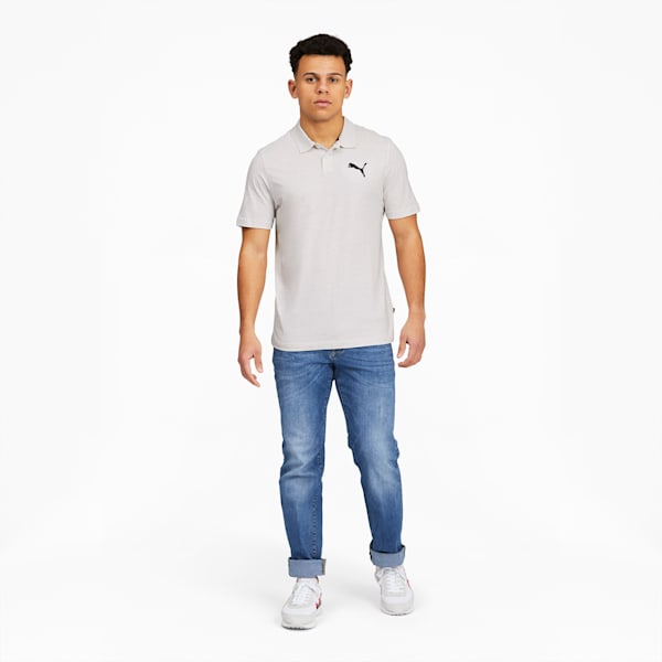 Essentials Men's Heather Polo | PUMA