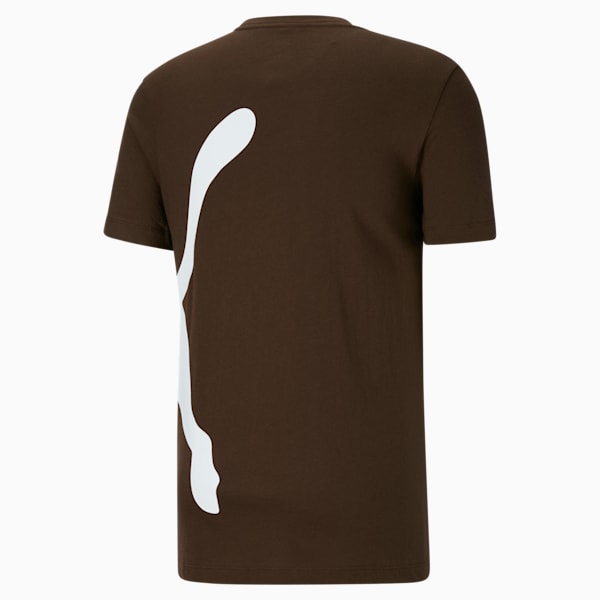 Oversized Logo Men's Tee, Deep Olive, extralarge