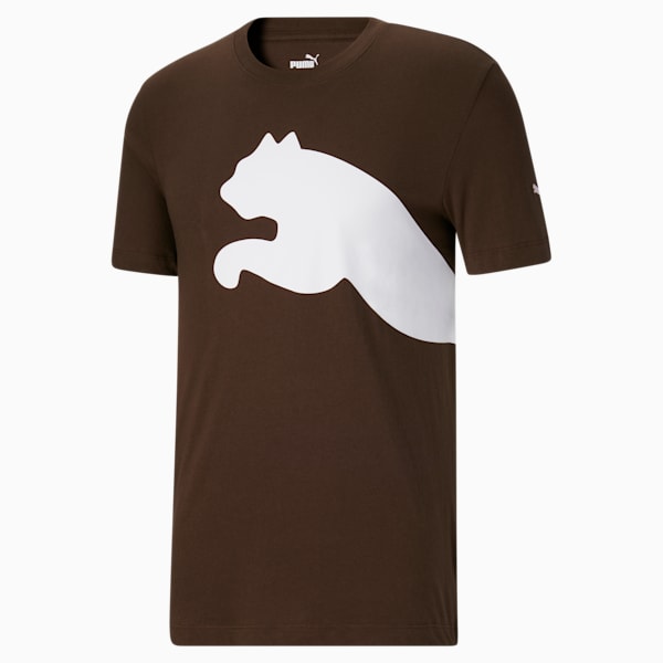 Oversized Logo Men's Tee, Deep Olive, extralarge