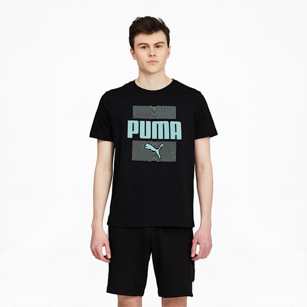 Maze Men's Tee, Puma Black, extralarge