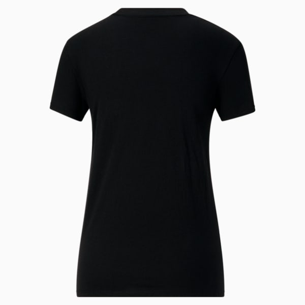 Modern Sports Women's Graphic Tee, Puma Black, extralarge