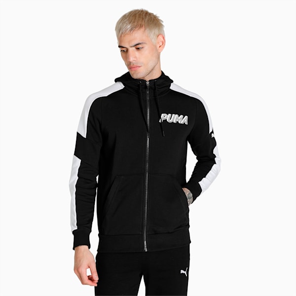 Modern Sports Men's Jacket, Puma Black, extralarge-IND