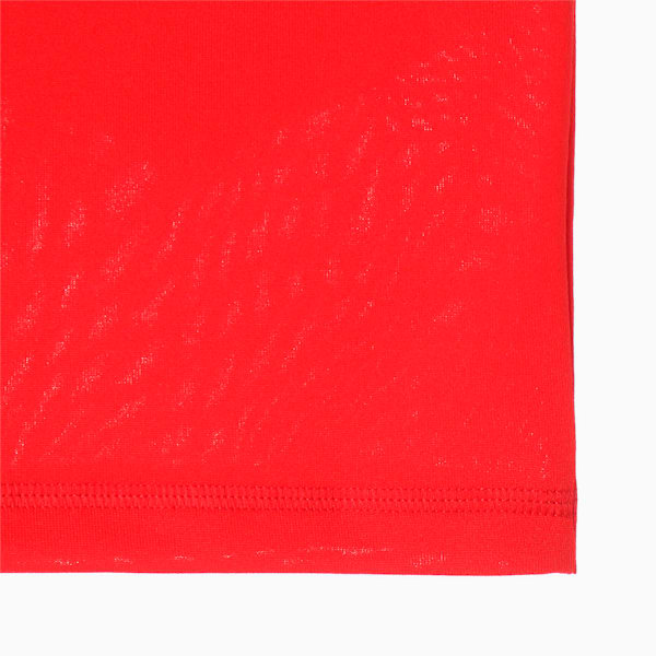 キッズ ボーイズ ACTIVE ESS スモール ロゴ 半袖 Tシャツ B 120-160cm, High Risk Red, extralarge-JPN