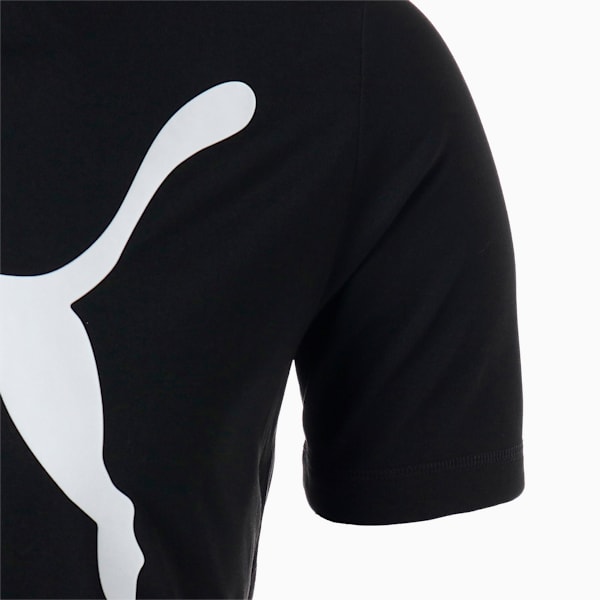 メンズ ACTIVE ビッグ ロゴ 半袖 Tシャツ, Puma Black, extralarge-JPN