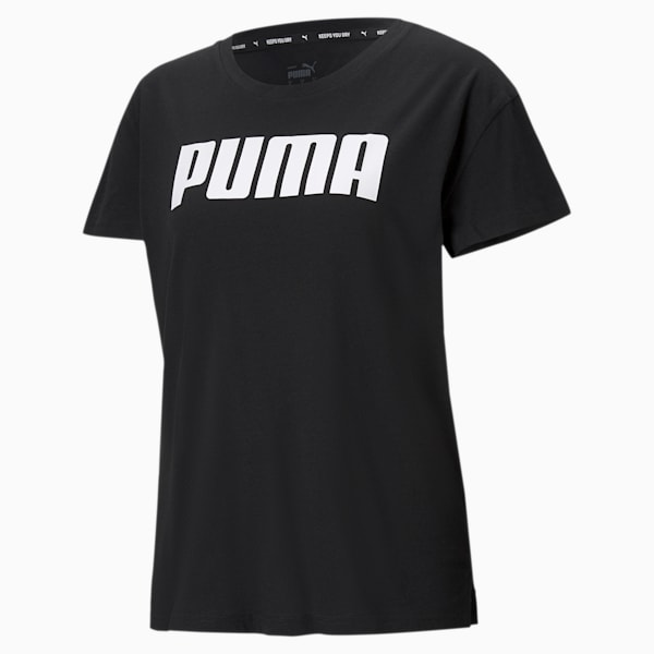 ウィメンズ RTG ロゴ 半袖 Tシャツ, Puma Black, extralarge-JPN
