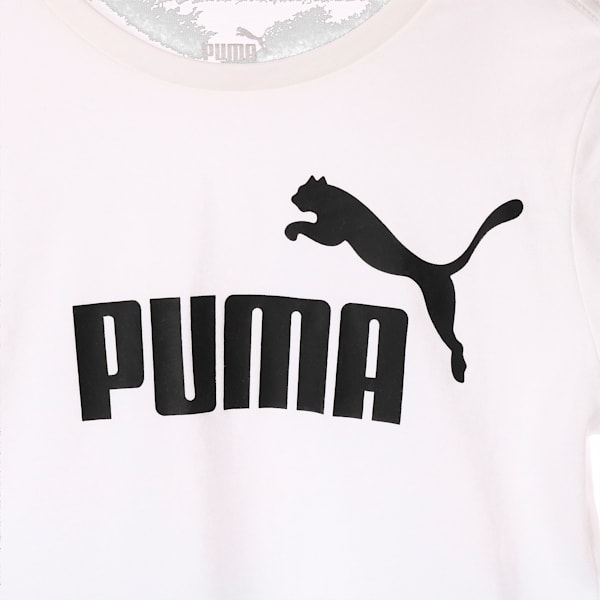 キッズ ボーイズ ESS ロゴ 半袖 Tシャツ 120-160cm, Puma White, extralarge-JPN