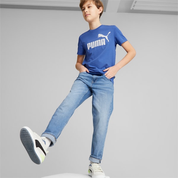 キッズ ESS ロゴ Tシャツ 120-160cm, Royal Sapphire