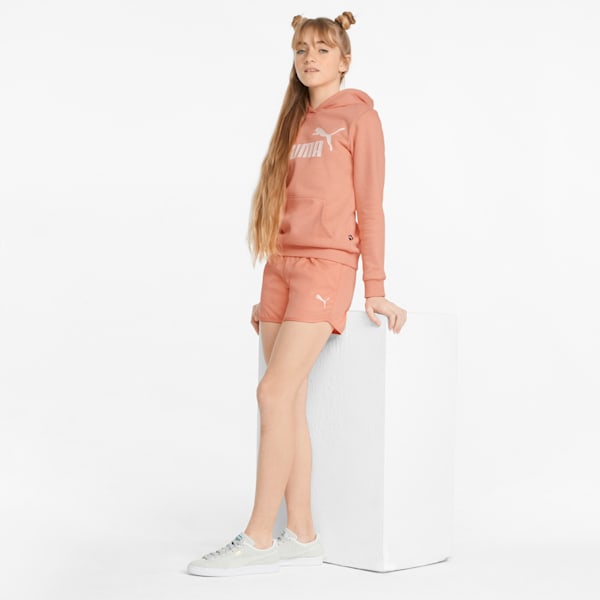 キッズ ガールズ ESS ACTIVE ショーツ 120-160cm, Peach Pink, extralarge-JPN